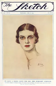 Sweeney Prints: Margaret Whigham on front cover of the Sketch