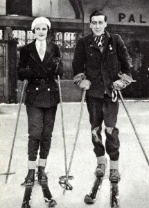 Argyll Prints: Margaret Whigham with Marquess of Donegall at St. Moritz