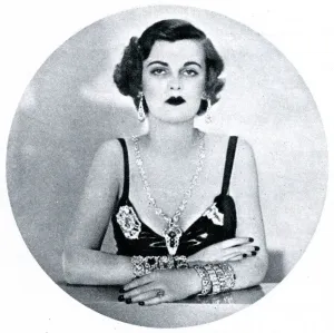Argyll Prints: Margaret Whigham as The Precious One at the Gay Party