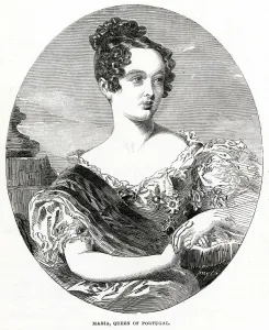 Portugal Prints: Maria II of Portugal