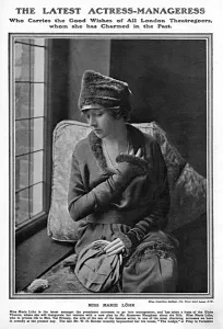 Australian Prints: Marie Lohr - a wartime actress-manageress, WW1