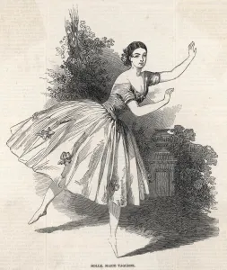 Points Prints: Marie Taglioni / Iln 1847