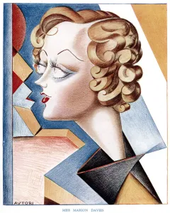 Caricature Prints: Marion Davies by Autori