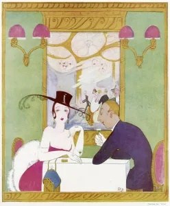 Restaurant Prints: The Marionettes by Annie Fish