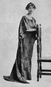 Writers Prints: Marjorie Bowen in a Belle Alliance dress