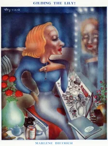 Tony Prints: Marlene Dietrich by Tony Wysard