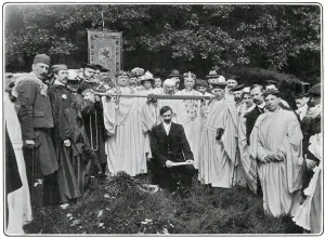 1902 Prints: Marquis of Anglesey in his Bardic robes