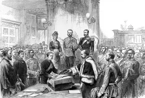 Argyll Prints: The Marquis of Lorne being sworn in as Governor General of C