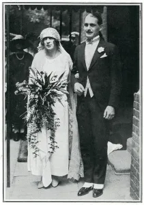 1923 Prints: Marriage of Andrew Spottiswoode and Iris Watson