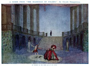 Opera Prints: The Marriage of Figaro by Claude Shepperson