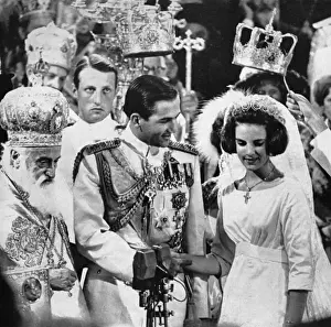 Anne Prints: Marriage of King Constantine of the Hellenes & Princess Anne
