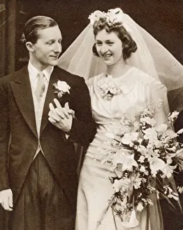 1939 Prints: The marriage of Mr John Verney, elder son of Lieutenant-Colonel Sir Ralph Verney