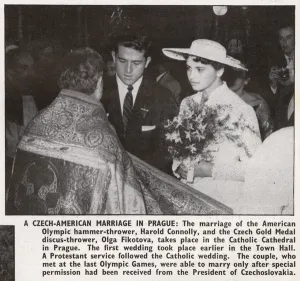 Medal Prints: The marriage of Olga Fikotova and Harold Connolly