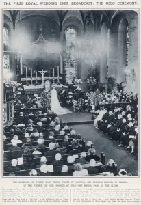 Norway Prints: Marriage of Prince Olaf of Norway and Princess Martha of Swe