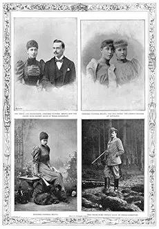 Romania Prints: Marriage of Princess Victoria Melita & Ernst Ludwig of Hesse