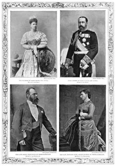 Parents Prints: Marriage of Princess Victoria Melita & Ernst Ludwig of Hesse