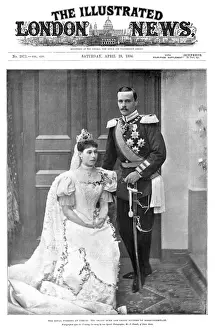 Ernst Prints: Marriage of Princess Victoria Melita & Ernst Ludwig of Hesse