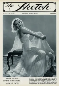 Sheer Prints: Marta Eggerth