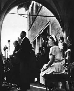 Balcony Prints: Mary Churchill in Switzerland, 1946