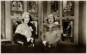 Photography Prints: Mary Cunningham-Reid & Barbara Cartland at Peter North exhib