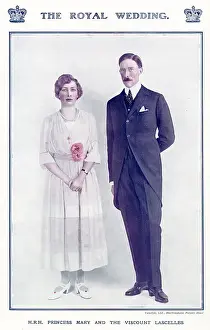 1922 Prints: Mary, Princess Royal and Countess of Harewood and Henry Lascelles