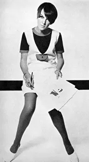 Designers Prints: Mary Quant - British fashion designer and fashion icon