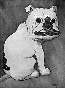 Symbol Prints: Masbadges - 10. The Royal Dog (The Royal Artillery)