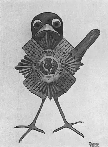 Symbol Prints: Masbadges - 5. The Scots Guards Robin