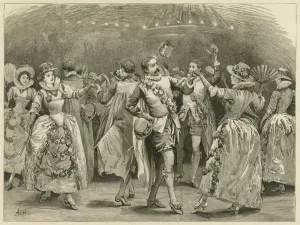 Parties Prints: The Maske of Flowers at Grays Inn