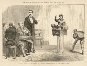 Science Prints: Maskelyne & Cooks automaton, Psycho