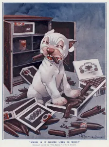 Bonzo Prints: Which is it Master likes so much? by George Studdy