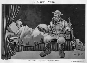 Kaiser Prints: His Masters Voice, by Bairnsfather