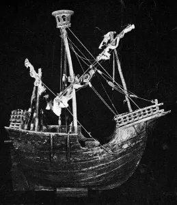 Museum Prints: The Mataro Votive Ship Model, 1930