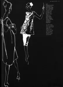 Crepe Prints: Maternity fashion, 1963