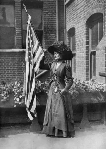 Flag Prints: Maud Roosevelt, suffragette