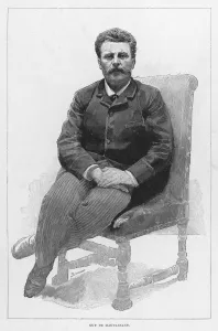Curly Prints: Maupassant / Iln 1892