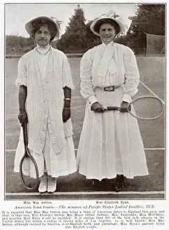 Tennis Prints: May Sutton & Elizabeth Ryan May Sutton & Elizabeth Ryan