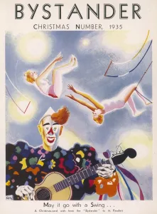 Clown Prints: May it Go With a Swing by Rojan