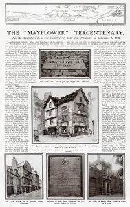 Ship Prints: Mayflower-related locations, Plymouth, Devon