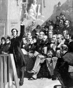 Standing Prints: Meeting at the Guildhall on Behalf of the Jews in Russia, 18