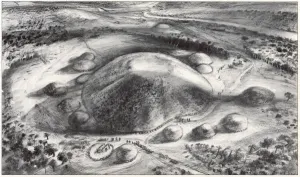 Excavation Prints: Megalithic burial mound at Knowth