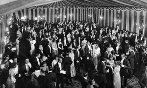 Hunt Prints: Melton Mowbray Hunt Ball, 1920