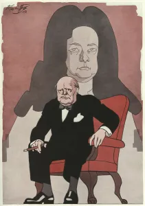 1950 Prints: Member for Britain - Churchill by Sherriffs