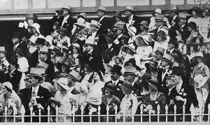 Enclosure Prints: Members of the enclosure at Ascot