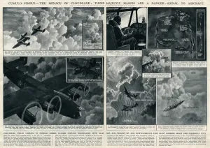 Fields Prints: Menace of Cloudland by G. H. Davis