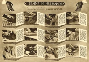 Goods Prints: Mending household items 1943