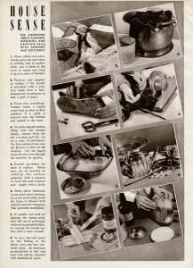 Money Prints: Mending household items 1944