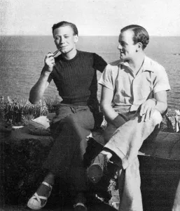 Mens Prints: Mens fashions for the French Riviera, 1934