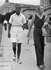 Shorts Prints: Mens fashions for the French Riviera, 1934