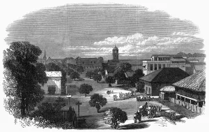Merchant Prints: Merchant Street, Rangoon